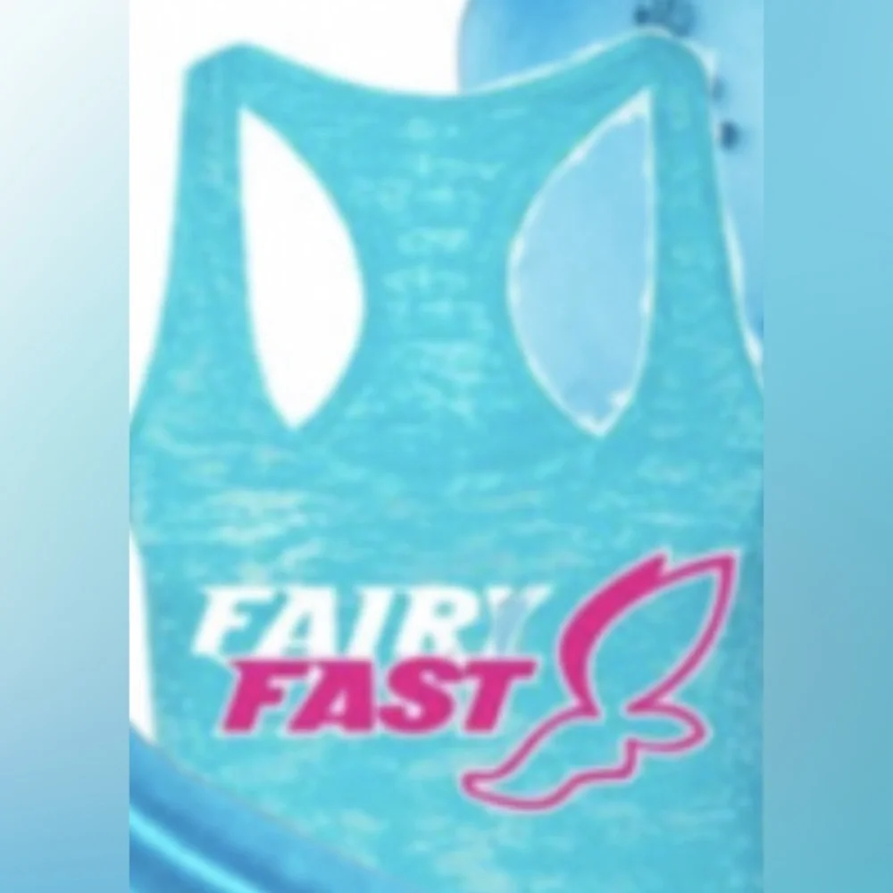 NWT Sparkle Athletic Bundle» Turquoise Fairy Running Outfit - Picture 2 of 16